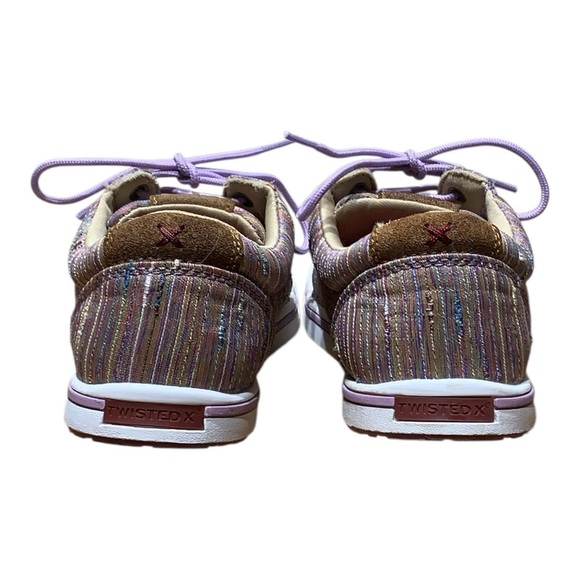 Women’s Twisted X Lilac Kicks Sneakers Sz 7 - Picture 6 of 8